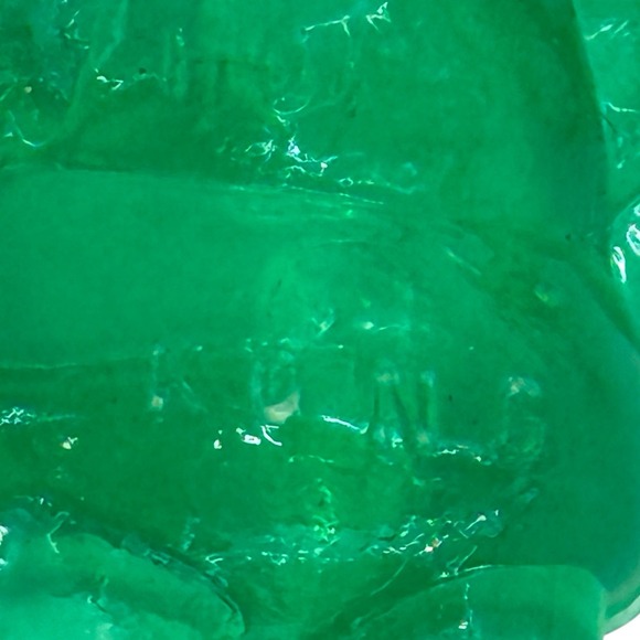 VTG 1980s Green Acrylic Mouse Keychain Chuck E Cheese or Topo Gigio Hong Kong - Picture 6 of 6